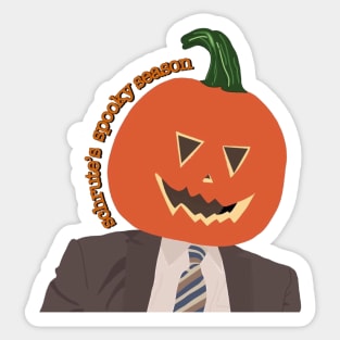 “Schrute’s Spooky Season” Sticker